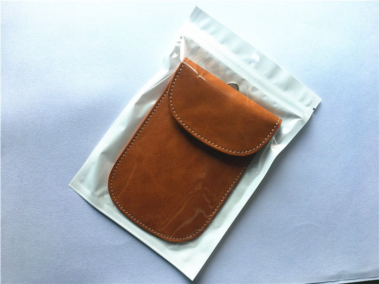 SNAP OPENING FARADAY POUCH FOR KEY FOB