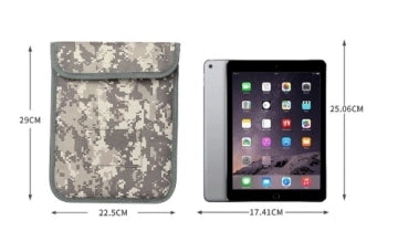 CAMO FARADAY BAG FOR IPAD