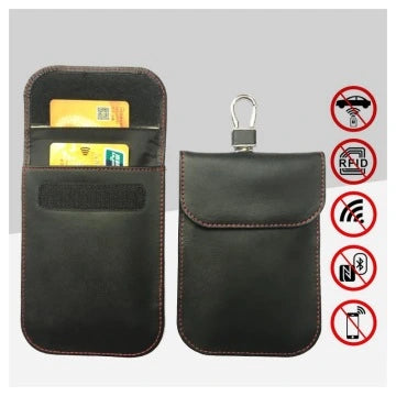 VELCOR FLAP FARADAY POUCH FOR KEY FOB